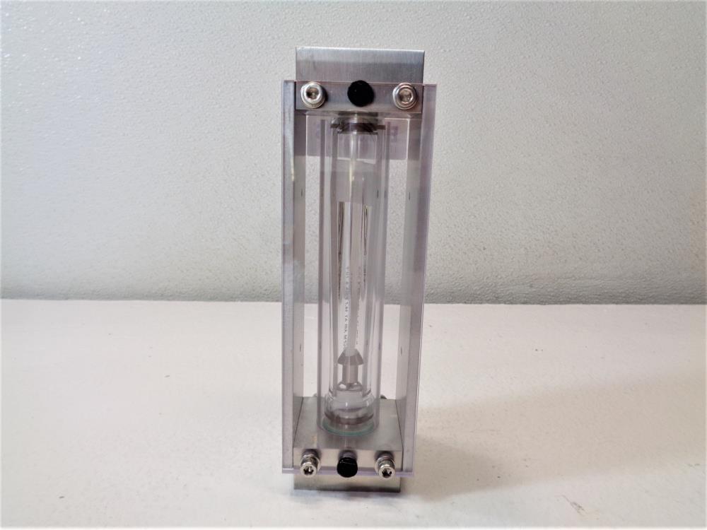 Brooks 0-3 SCFM Air Glass Tube Flowmeter 1305FJ12CL2BA